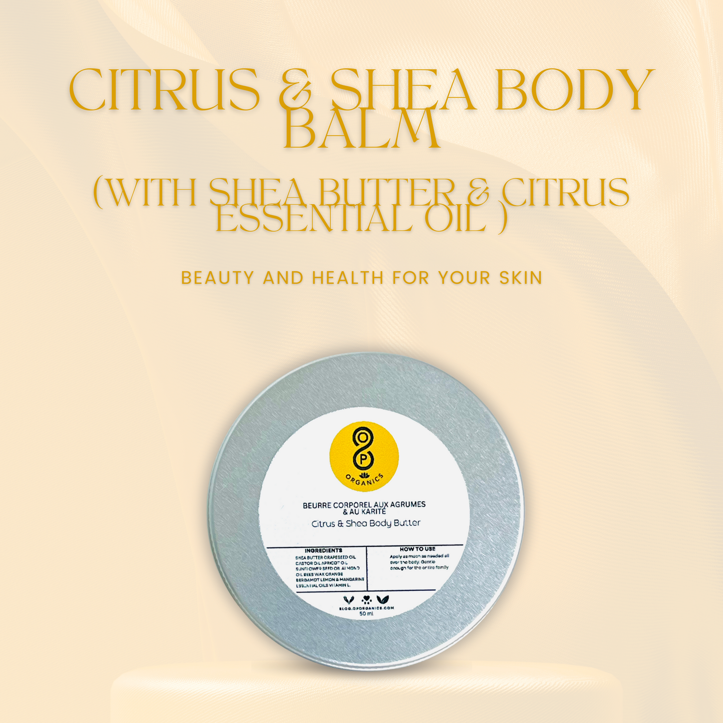 Citrus & Shea Body Balm