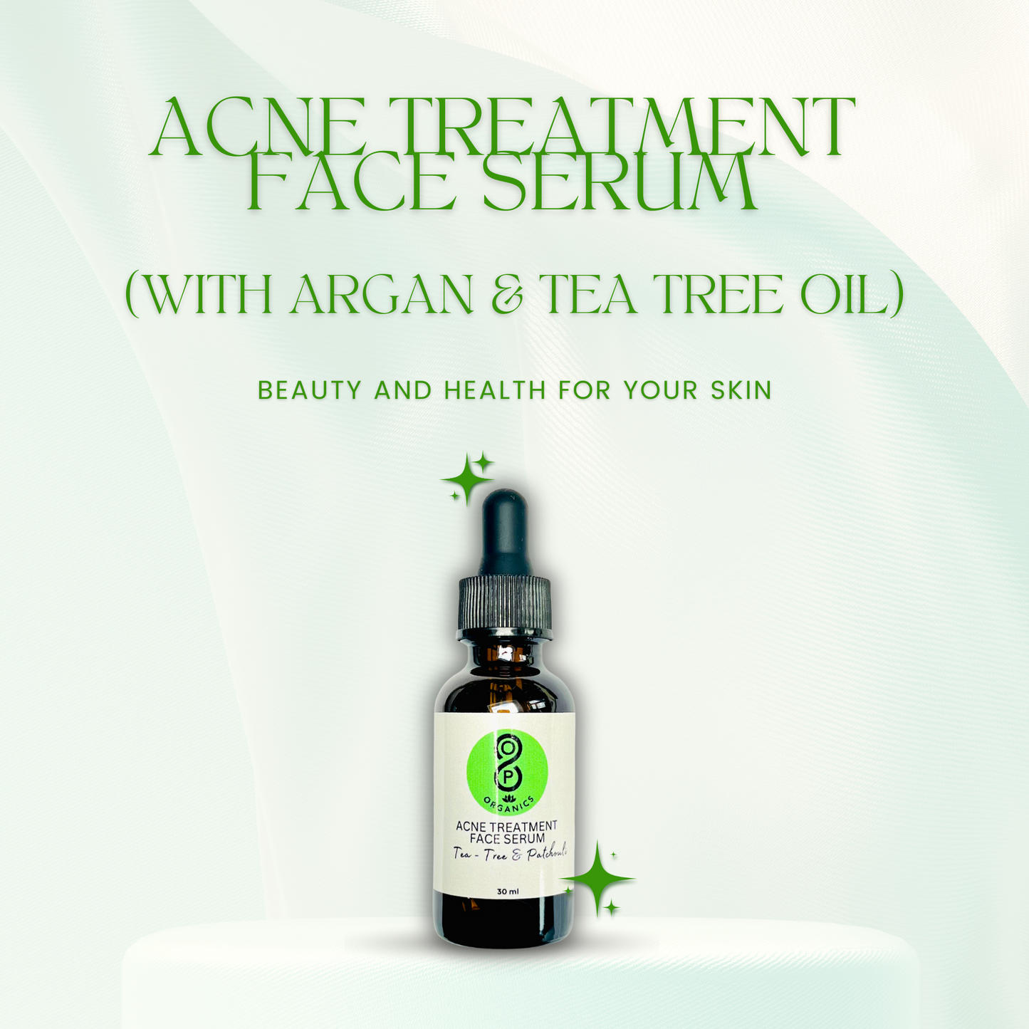 Acne treatment serum description