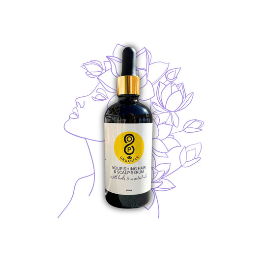 Nourishing hair and scalp serum